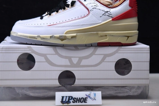 Cheap EP White Retro DJ4375-106 O-W SP DJ4375-106 Jordan Red 2 Low Air 0405